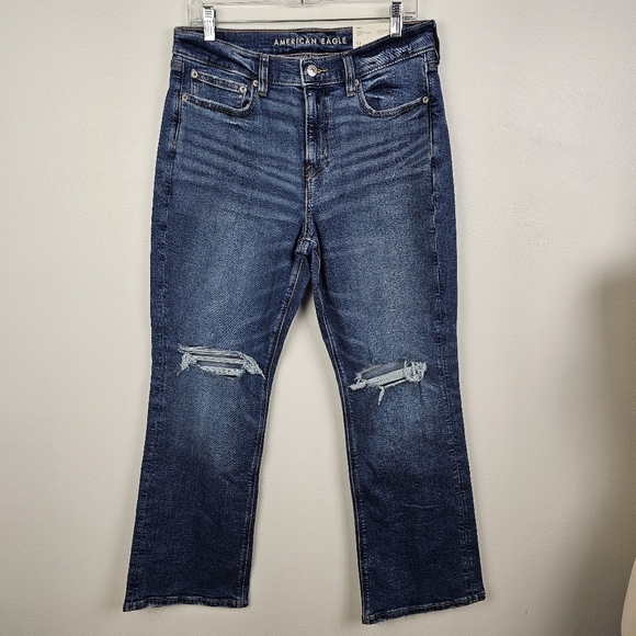 American Eagle '90s Bootcut Jeans NWT 10 Short - Picture 1 of 13